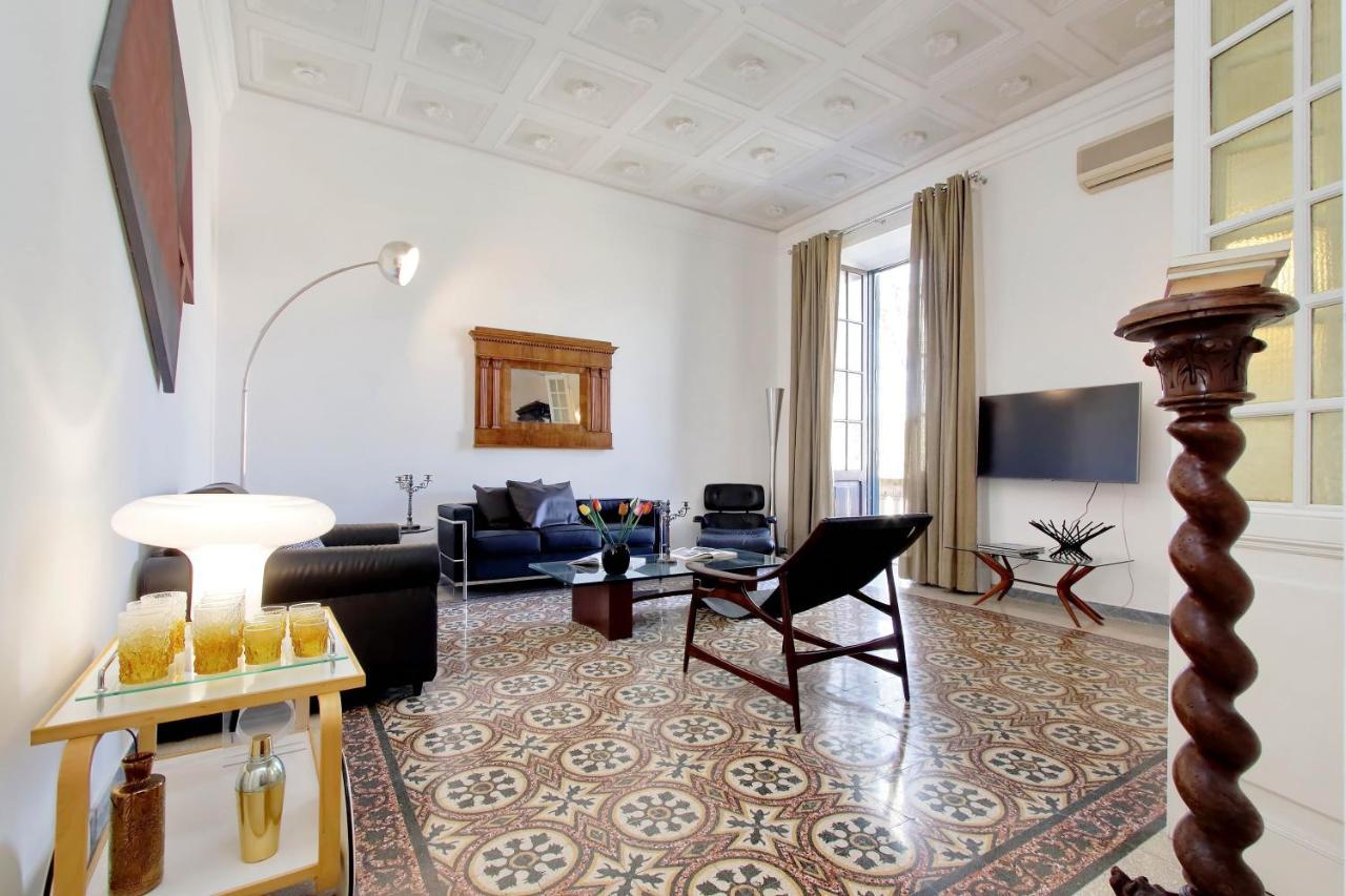 4Bnb - Tiberina Spacious Apartment Rome Bagian luar foto