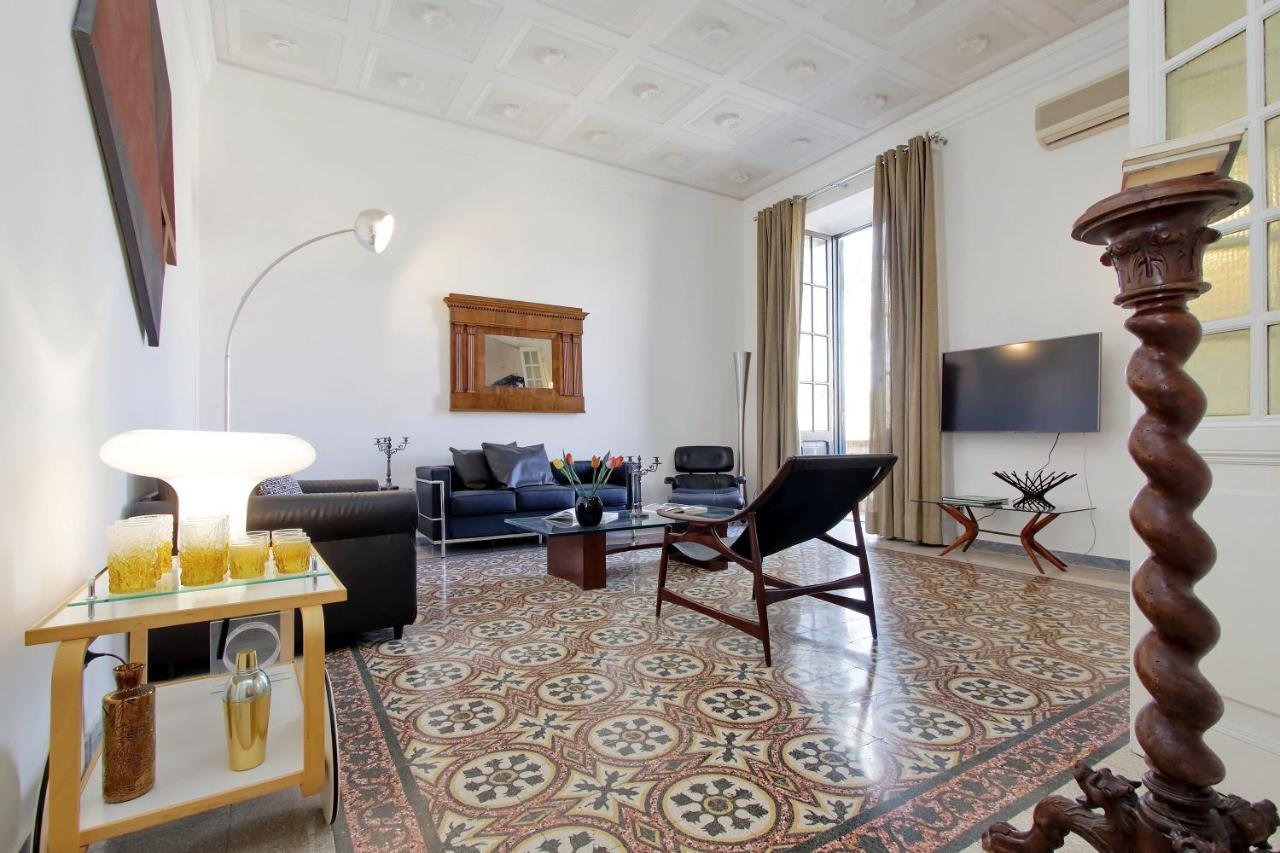 4Bnb - Tiberina Spacious Apartment Rome Bagian luar foto